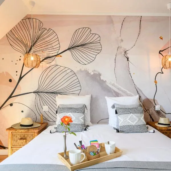 Les 13 lavoirs d'antan - chambre douceur de vivre，位于Saint-Pierre-Église的酒店