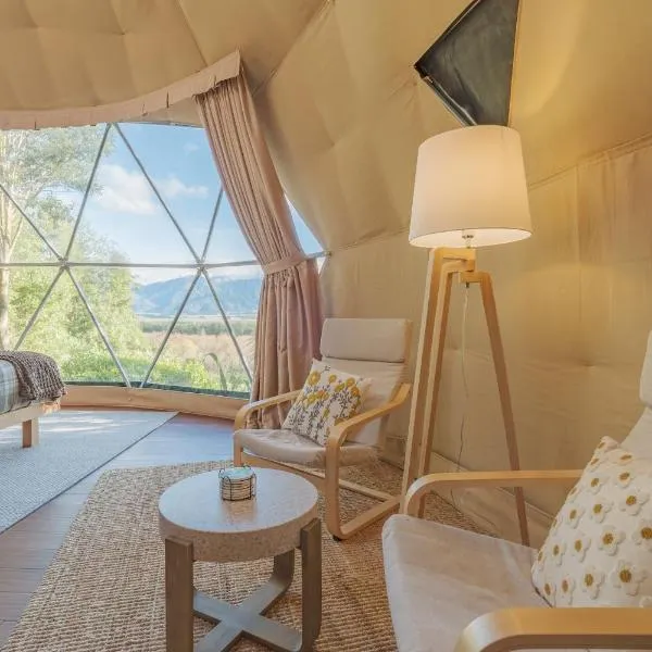 Hanmer Glamping，位于汉默温泉的酒店