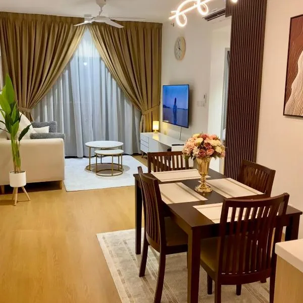 D'Myras Homestay Splash Mania, Gamuda Cove，位于万津的酒店
