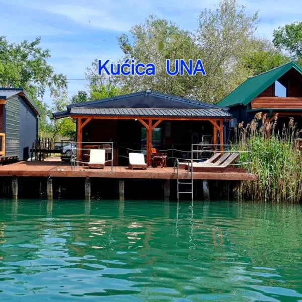 Ada Bojana kucica Una，位于乌尔齐尼的酒店