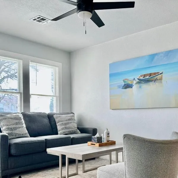 Full-kitchen 2br Near Plaza District #41a，位于俄克拉何马城的酒店