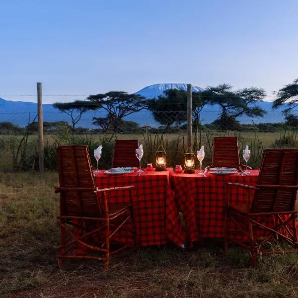 Olemayian Amboseli Cottages，位于Kimana的酒店