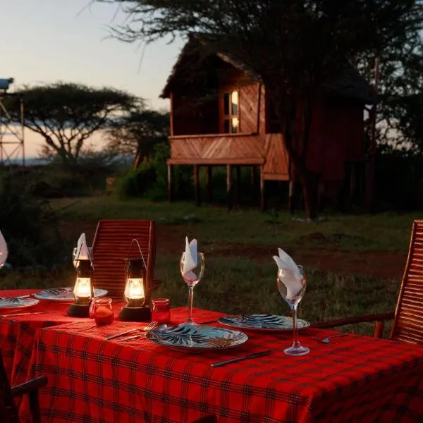 Olemayian Amboseli Cottages，位于Kimana的酒店