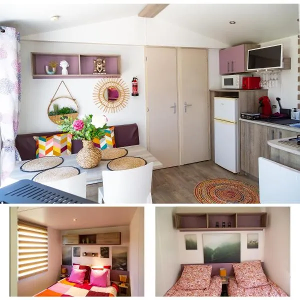 Blue Grass Ranch - MobilHome YUCCA，位于Bischoffsheim的酒店