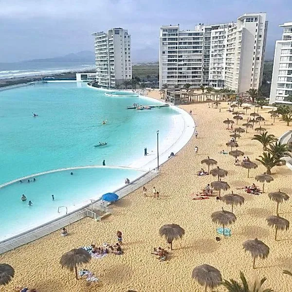 departamento con vista al mar en La Serena，位于拉塞雷纳的酒店