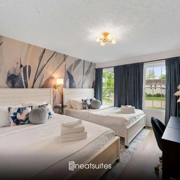 2 BR 1 & half Bath Retreat, Sleeps 7, only 3 Miles to Ark!,位于威廉斯敦的酒店