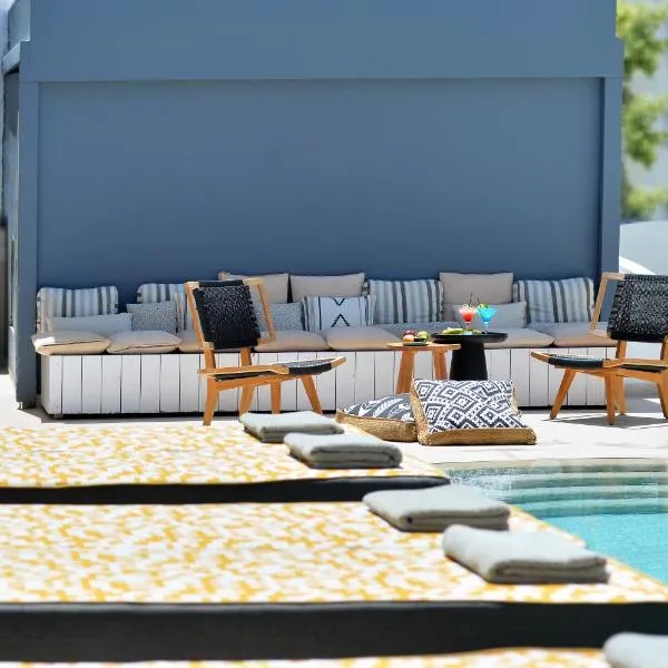 Aktaion Beach Boutique Hotel & Spa，位于斯卡拉的酒店