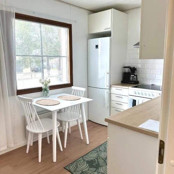 RT asunto, sauna, terassi ja autokatos，位于Jalasjärvi的酒店