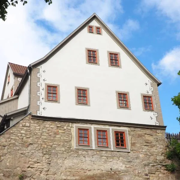 Die alte Kantorei - historische Ferienwohnung，位于Kahla的酒店
