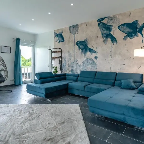 Lit Living - Luxury House - Box Spring - Parking - Exclusive Kitchen，位于Altenstadt的酒店