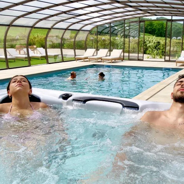 Résidence hôtelière et SPA des sources du gros noyer，位于马洛塞讷的酒店