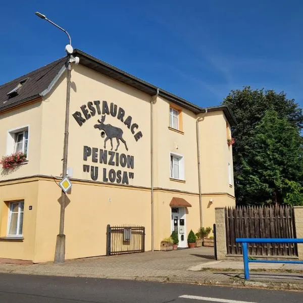 penzion U losa，位于Spořice的酒店