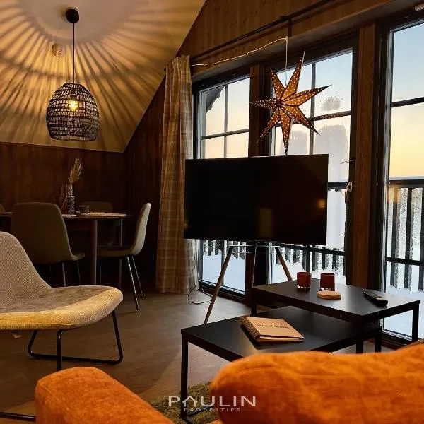 Lindvallen Ski Resort Pool and Padel - Sauna - 4 Guests，位于萨伦的酒店