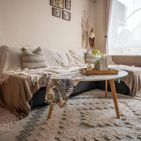 Boho Apartment Plovdiv with Private Parking Space，位于普罗夫迪夫的酒店