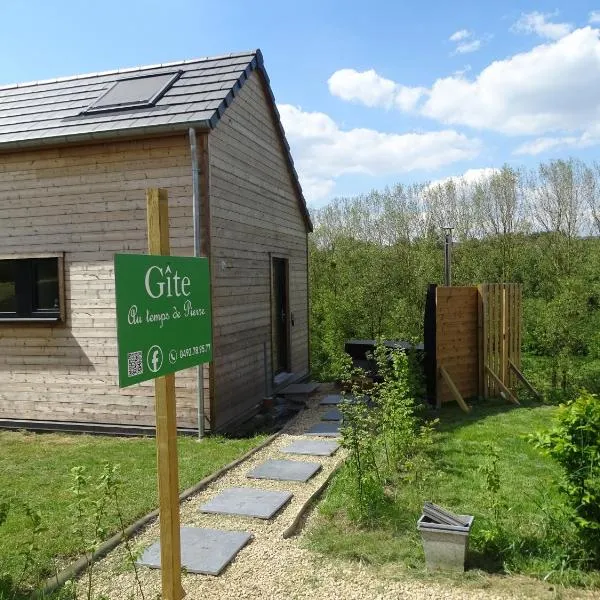 Au Temps de Pierre - Gîte avec Bain Nordique，位于Gesves的酒店