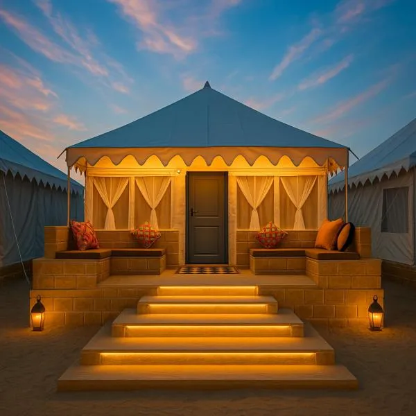 Desert Overnights Luxurious Camp And Resort，位于斋沙默尔的酒店