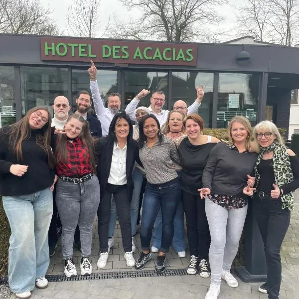 Logis Hôtel Restaurant Des Acacias Lille Neuville en Ferrain，位于讷维尔昂费兰的酒店