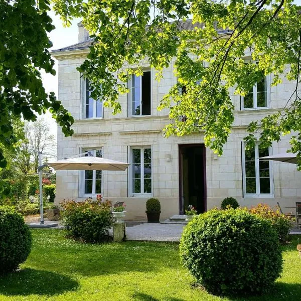 L'ESCALE DE BEL AIR Chambres d'hôtes，位于Saint-Vivien-de-Blaye的酒店