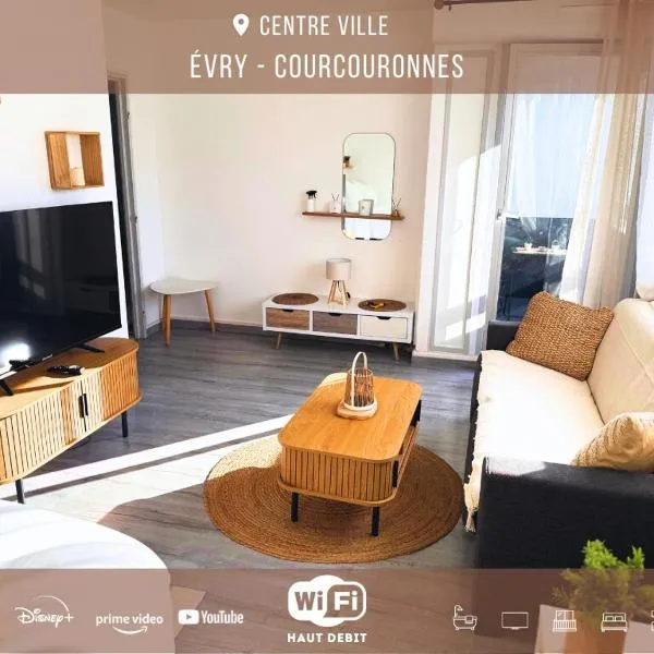 Studio Cosy Au Centre d'Evry，位于Evry-Courcouronnes的酒店