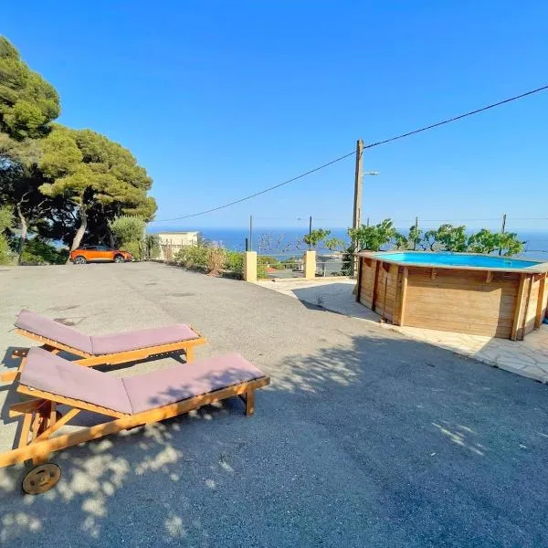 Panoramic View Villa Swimming Pool，位于博索莱伊的酒店
