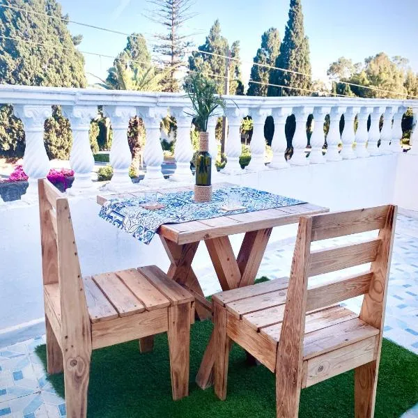 Au coeur du village sidi bousaid，位于西迪·布·赛义德的酒店