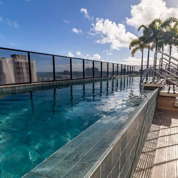 STUDIO/ESTÚDIO TOP - Praia 200M & Lazer Incrível / Stylish Stúdio - 200M Beach & Great Amenites，位于马塞约的酒店