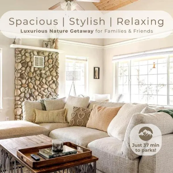 Sequoia And Kings Canyon Retreat Luxury In Nature，位于Hoffman Point的酒店