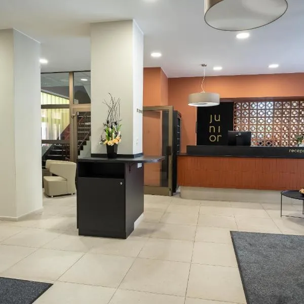 Hotel Junior Poděbrady，位于波杰布拉迪的酒店