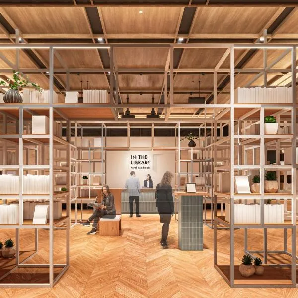 IN THE LIBRARY hotel and books TOKOROZAWA - Opening in 15th July 2025，位于所泽市的酒店
