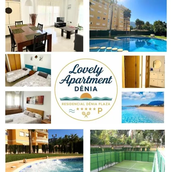 LOVELY APARTMENT DENIA, piscina, jacuzzi, pádel, parking，位于德尼亚的酒店