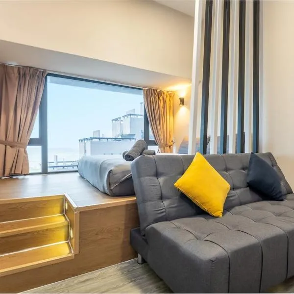 Imperio A2213A Seaview Studio Bathtud Parking Netflix，位于Malacca的酒店