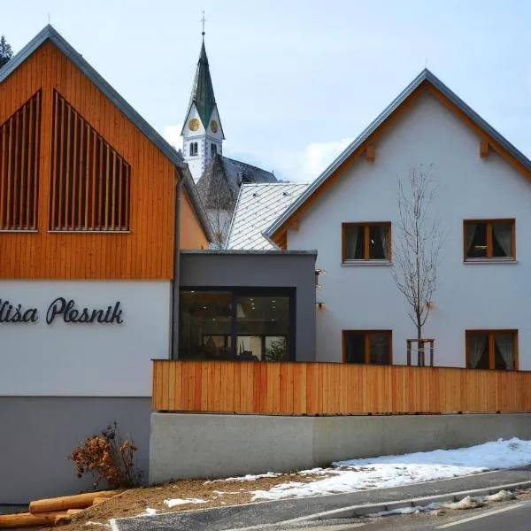 Hiša Plesnik，位于索尔察瓦的酒店