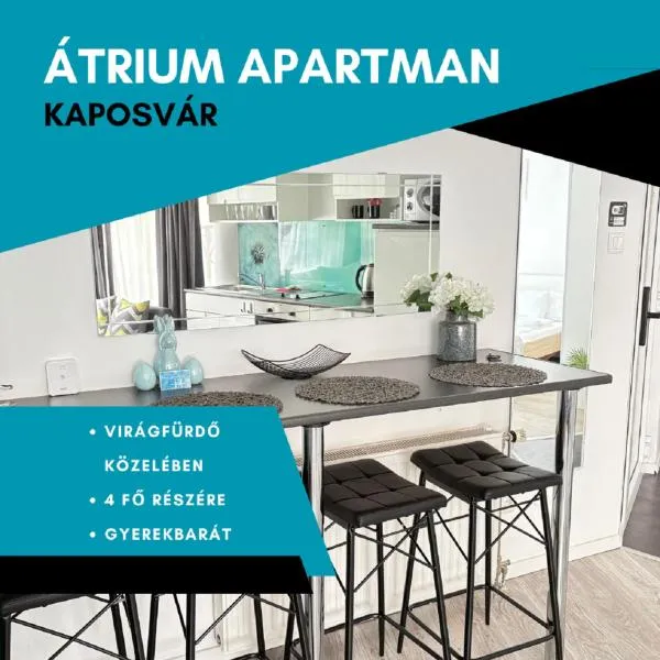 ÁTRIUM Apartman Kaposvár，位于考波什堡的酒店