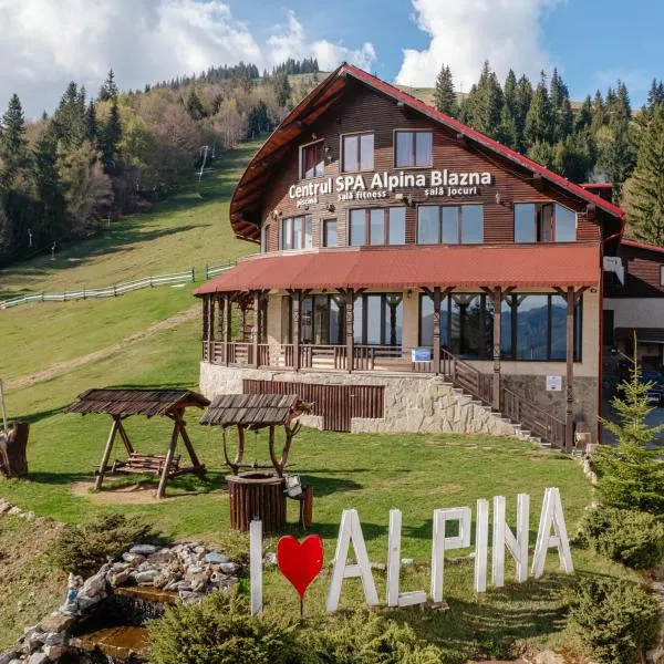 Complex Turistic Alpina Blazna Sant，位于Şanţ的酒店