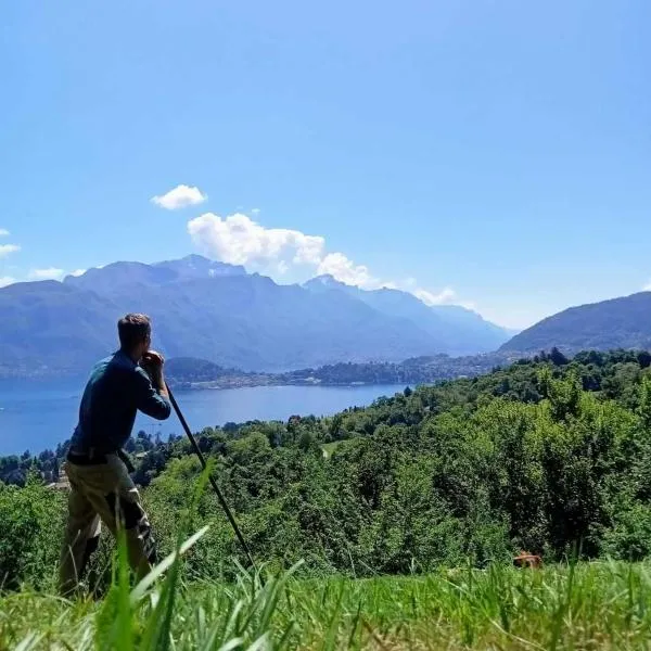Chalet Como Lake magia tra Cervi e Bellagio，位于格里安泰卡德纳比亚的酒店