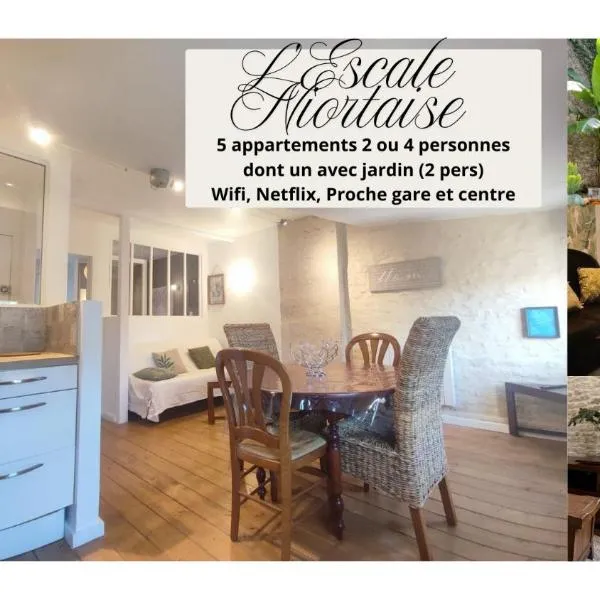 L'escale Niortaise - Centre-ville - 10mn Gare - WIFI - Netflix，位于尼奥尔的酒店