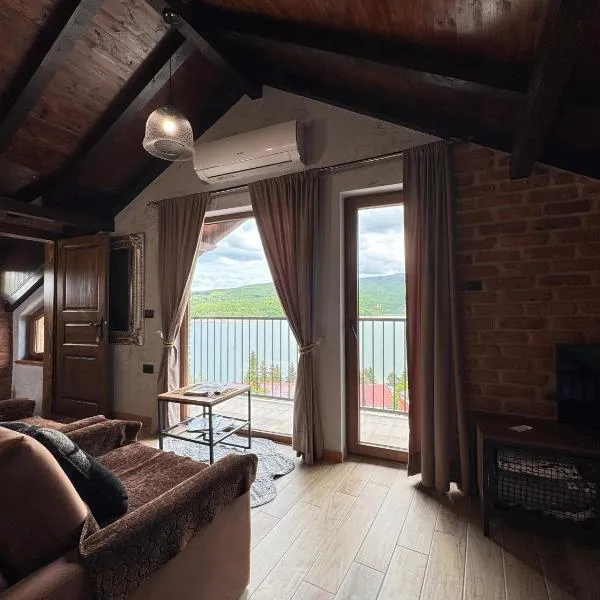 Villa Nur - Lake View Apartaments，位于Mavrovi Anovi的酒店