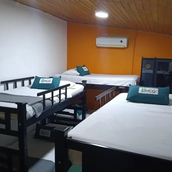 Hostal BioHotel Caribe Green，位于圣玛尔塔的酒店
