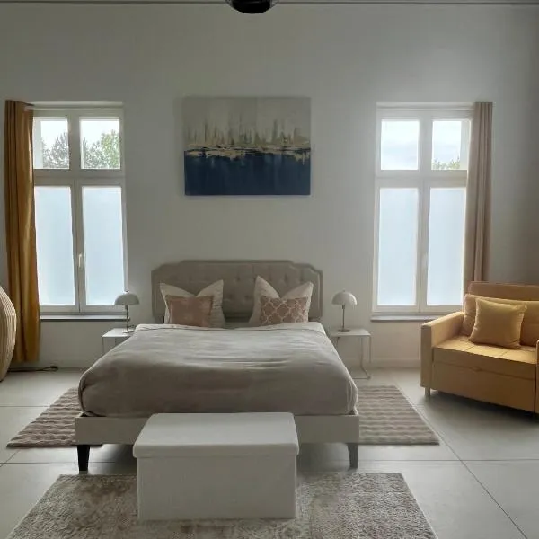 Ferienwohnung Villa Bismarck mit Sauna und Whirlpool，位于格尔利茨的酒店