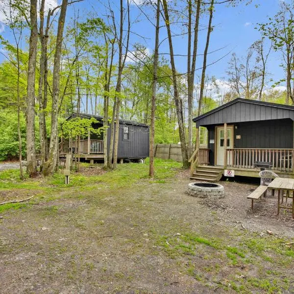 Family Cabin full bath,位于Gaines的酒店