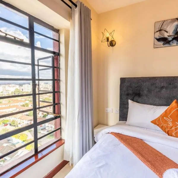 Urban Haven-Secure &Cozy Stay-Stylish Studio Near JKIA,Wilson& SGR s，位于内罗毕的酒店