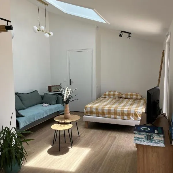 Studio neuf avec Terasse Jardin，位于塞尼奥斯的酒店