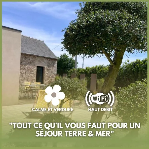 L'Echappée Bretonne，位于Lamballe Armor的酒店