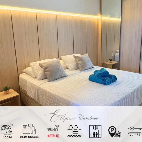 Apartamento Beach place Cumbuco 100m da Praia，位于考卡亚的酒店
