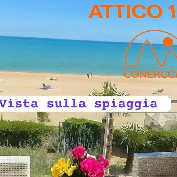 Conero Casa - Marcelli di Numana in Via Litoranea 101 sul mare vista Spiaggia con Parcheggio Esclusivo，位于马瑟利的酒店