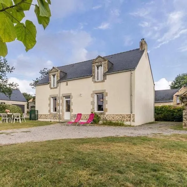 Gîte calme entre plage et nature, 3 chambres, jardin clos, proche Guérande/La Baule - FR-1-306-1125，位于Saint-André-des-Eaux的酒店