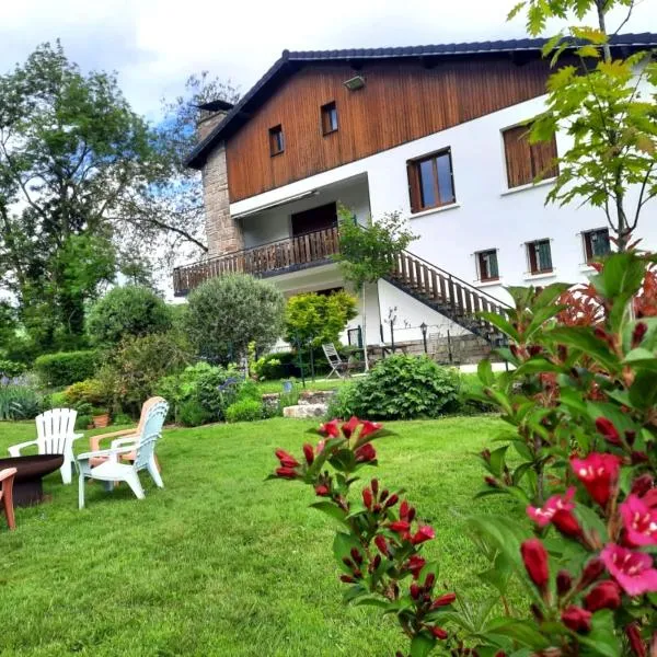 Le Jardin de Moulis, Saint Girons, Ariège, Pyrénées,，位于Moulis的酒店