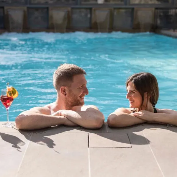 黛勒特姆圣塔阿格涅斯酒店，位于巴尼奥迪罗马涅的酒店