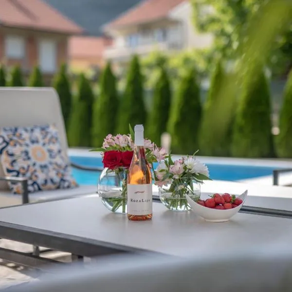 Azzurro Apartments with Swimming pool & Jacuzzi，位于特雷比涅的酒店