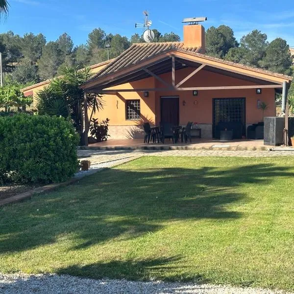 Casa en la naturaleza de Chella，位于Chella的酒店